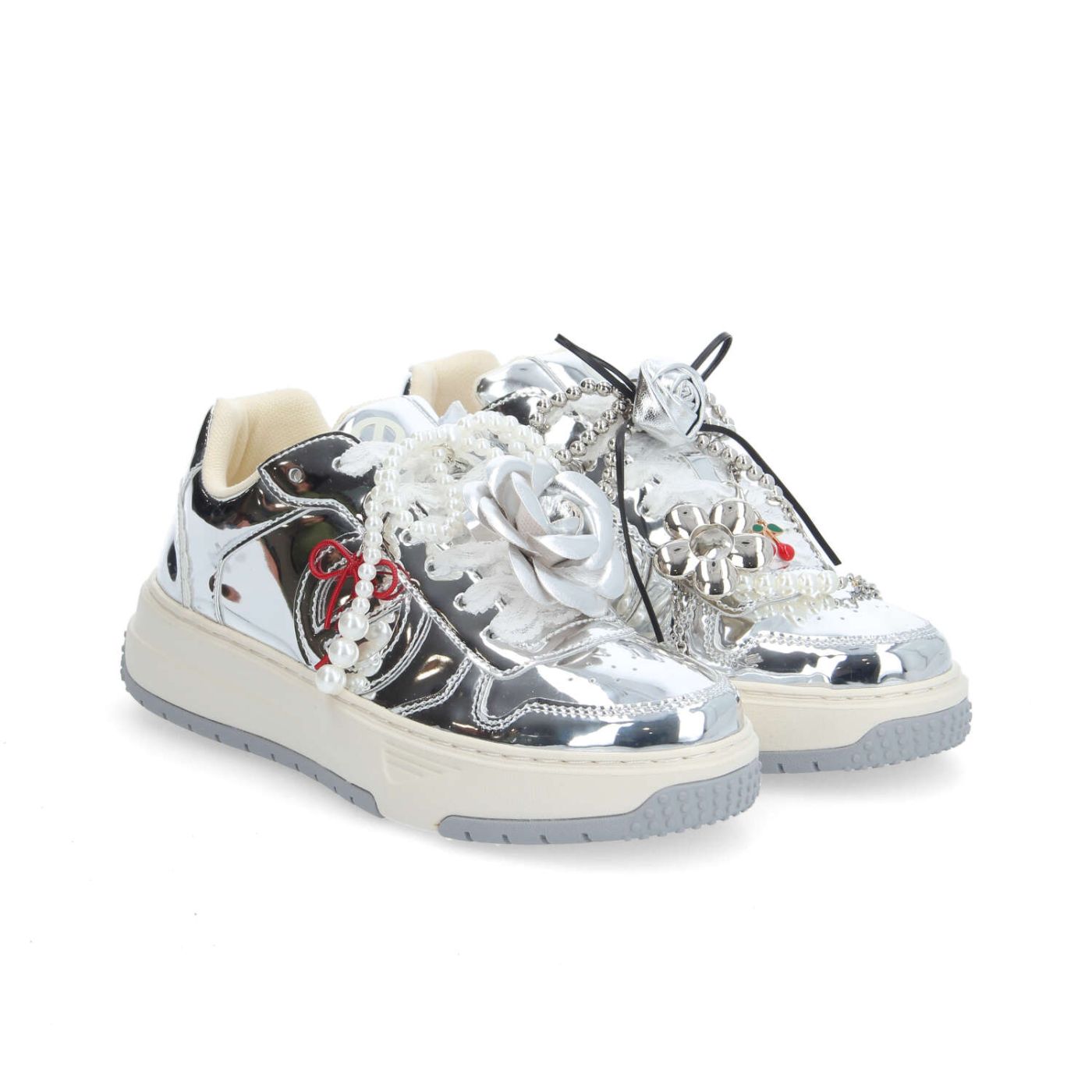 ALISON SNEAKER W - MIRROR - SILVER